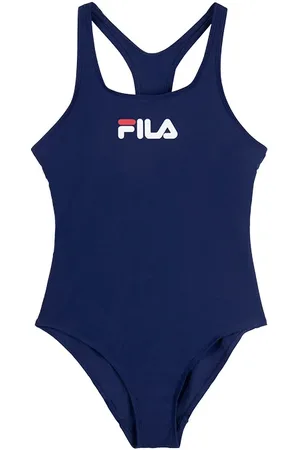 Fila Sibari Racer Back Swimsuit Medieval Blue