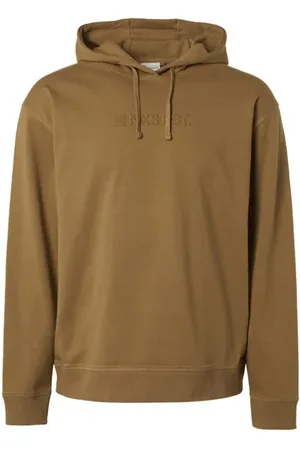 No Excess Sweater Hooded Dark Fudge