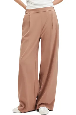 AllSaints Aleida Wl Tri Trouse Fawn Brown