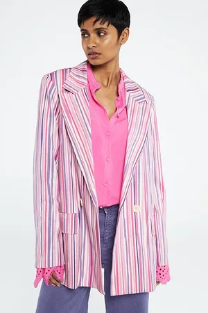 Fabienne Chapot Benny Blazer Cream White/pink Can