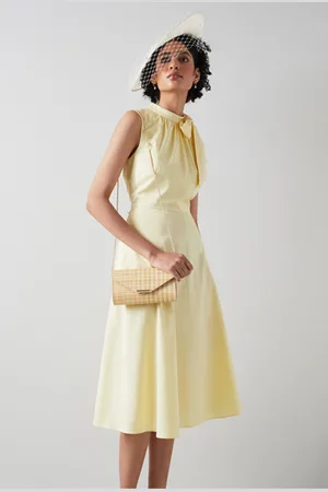 LK Bennett Lucy Clutch Bag Natural