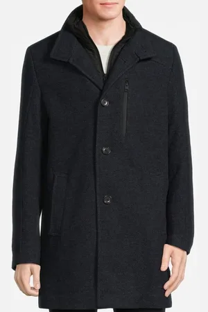 QS by s.Oliver Jackets Mantel Marine Blue