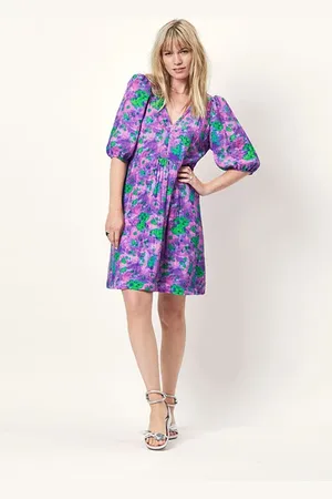 Dante 6 D6giada Babydoll Dress Multicolour