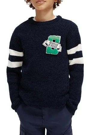 Scotch&Soda Chenille Artwork Pullover Night