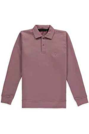 Aspact Premium Polo Sweater Elderberry