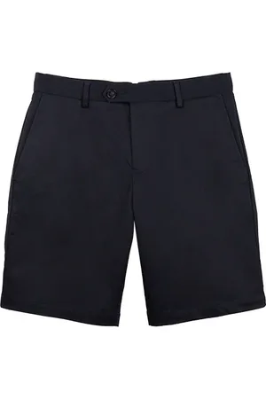 Reiss Hampton Stretch Cotton Chino Shorts Black - Outlet Price