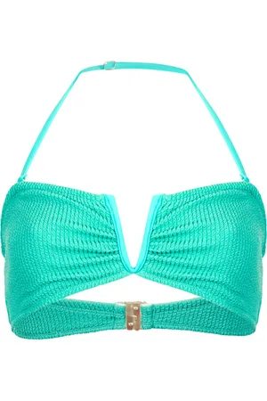 French Connection Bandeau Bikini Top Atlantis
