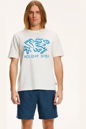 Shiwi Holiday Often T-shirt Jet Stream White