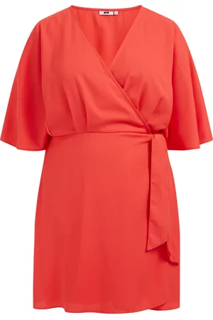 WE Fashion Dress Short Bright Red
