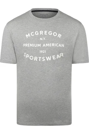 McGregor T- Shirt Premium Medium Grey Melange