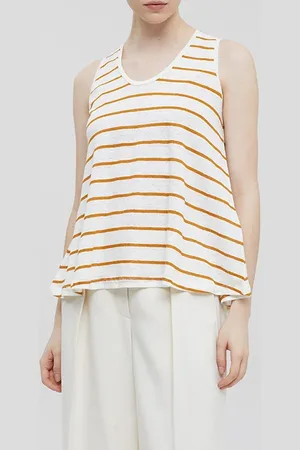 Closed Women A-shaped Tanktop Gold Earth