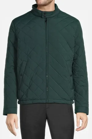 McGregor Quilted Nylon Bomber Sea Moss