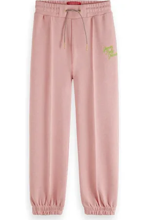 Scotch&Soda Relaxed-fit Cuffed Sweatpants Pink Melange