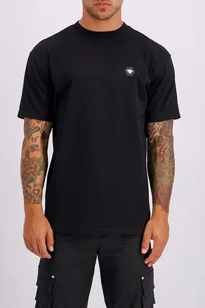 Black Bananas Hex. Tee Black