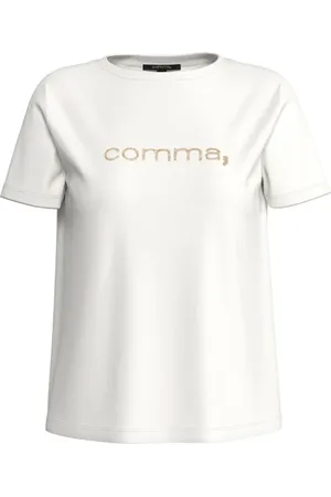 Comma, T-shirts White