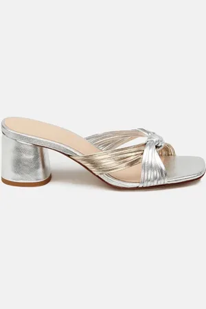 Fabienne Chapot Monica Knot Mule Gold/silver