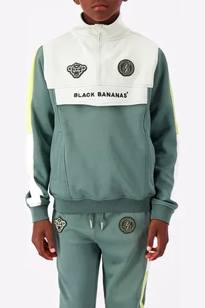 Black Bananas Victory Tracktop Green