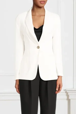 Guess GUESS Diane Blazer Pale Pearl