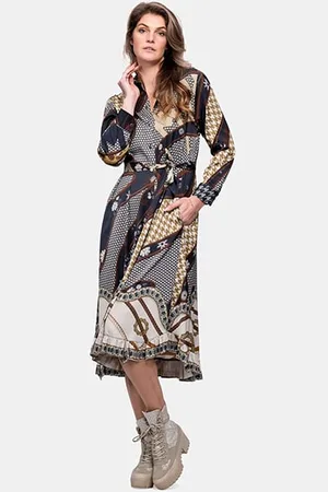 MUCHO GUSTO Dress DÜsseldorf Long Blue