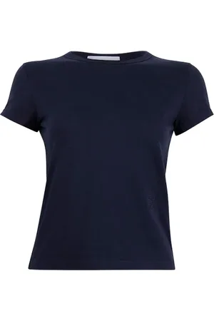 Closed Crew Neck Short Sleeve T-shirts Dark Night