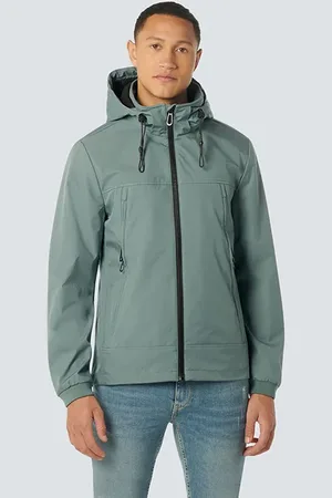 No Excess Jacket Mid Long Hooded Steel