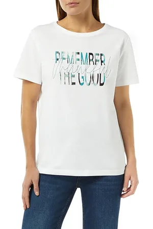 Comma, T-shirts White