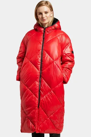 Didriksons Yriko Wns Parka L Pomme Red