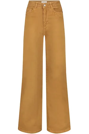 Fabienne Chapot Eva Wide Leg Trousers Crazy Clay