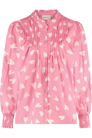 Fabienne Chapot Lucky Pop Blouse Pink Beret/cream Whi