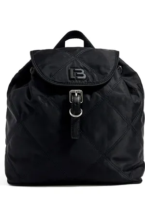 Bimba y Lola M Black Padded Backpack