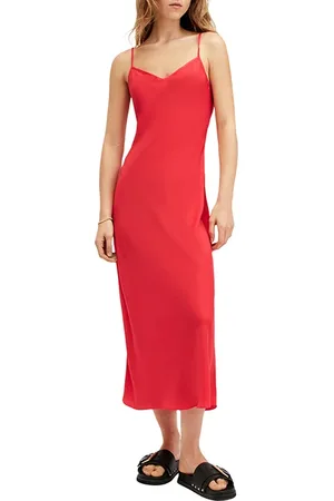 AllSaints Bryony Dress Red