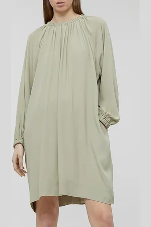 Closed Women Gathered Dress New Jade