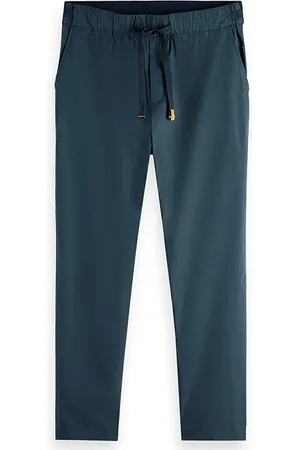 Scotch&Soda Fave Poplin Regular Tapered-fit Jogger Graphite