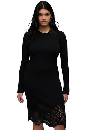AllSaints Milly Dress Black