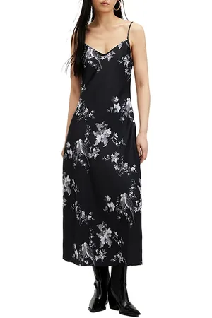 AllSaints Bryony Iona Maxi Drs Black