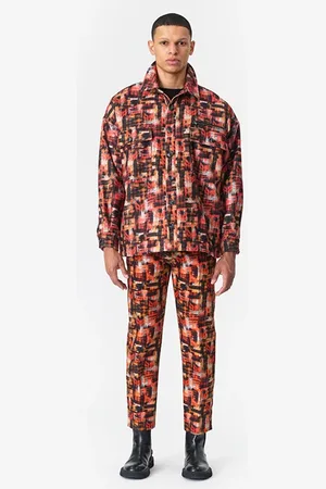 Marcell Von Berlin Printed Shirt Jacket Check Print