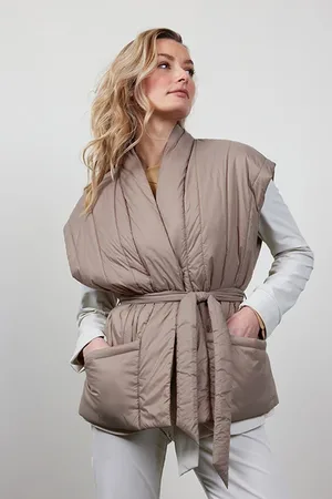 DIDI Sleeveless Kimono Romy Fallen Rock