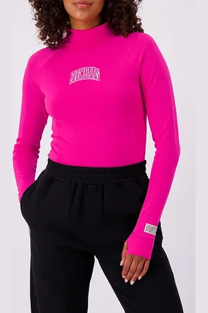 Black Bananas Arch Bodysuit Pink