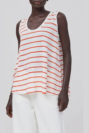 Closed Women A-shaped Tanktop Bright Jasper