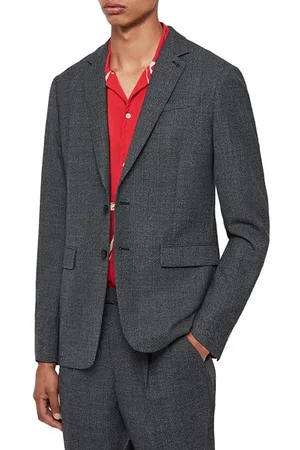AllSaints Padfeild Blazer Charcoal