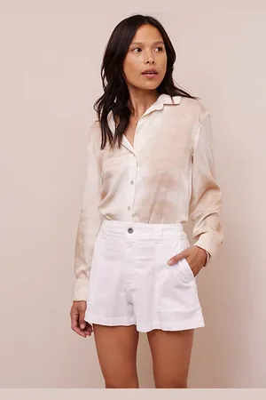Bella Dahl Flowy Button Down Dune Dye