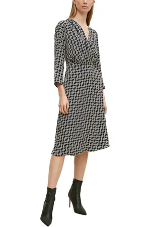 Comma, Dresses Grey/black
