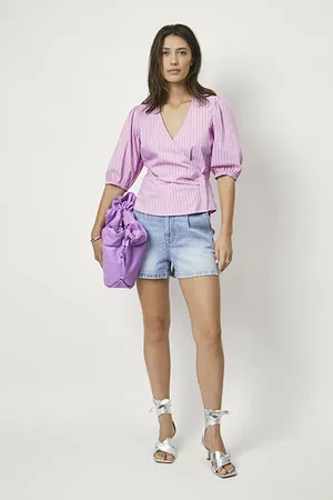 Dante 6 Sadako Stripe Top Bubblegum