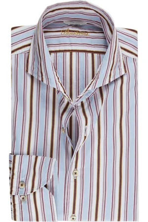 Stenströms Multicolor Striped Casual Slimline Shirt