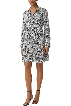 Comma, Dresses Grey/black