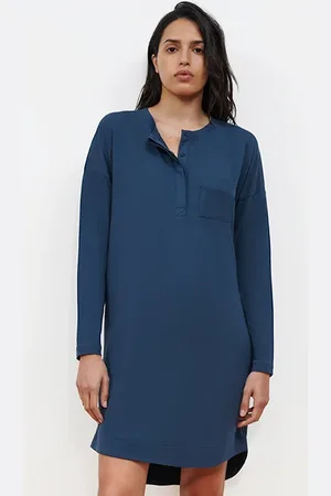 Femilet Nw 1p Nightgown Ls Ceramic