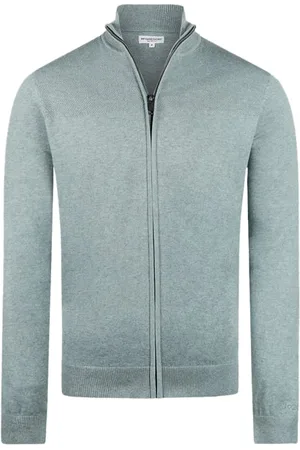 McGregor Zip Thru Cardigan Dark Sage