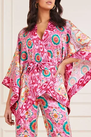 Guess GUESS Babylon Kimono Babylon Blanket Prin