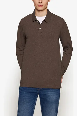 Signal Neilsi Ls Polo Chocolat Brown Melange