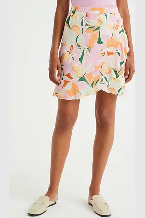 WE Fashion Skirt Midi Light Pink
